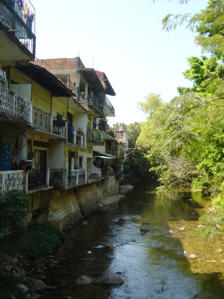 Houses on the river
